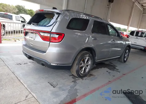 2016 Dodge Durango Limited из США, поврежденный, VIN 1C4RDJDG7GC397692